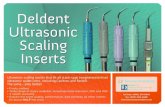 Deldent Ultrasonic Scaling Inserts - Johnson Promident scaling inserts that fit all stack-type (magnetorestritive) ultrasonic scaler units, including Cavitron and Parkell. The same....only