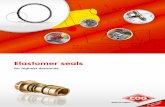 Elastomer seals - Startseite€¦ · Elastomer seals for highest demands. 2 ... ISO 3601 The basic prerequisite for our premium products is a continuously high quality in both the