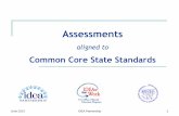 Common Core State Standards - IDEA Partnership · Key differences… PARCC Fixed-form summative assessment PBA 3 tasks for ELA 1 task or more in math Retake opportunity Gr. 3-8: once