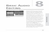 Basic Audio Editing - pearsoncmg.comptgmedia.pearsoncmg.com/images/chap08_0321246438/elementLinks/chap...Cubase stores audio files on a hard drive, and the visible audio waveforms