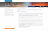 EX Series Redundant Power System - Juniper Networks · Data Sheet 1 Product Overview The Juniper Networks EX Series Ethernet Switches redundant power system (RPS) acts as a backup