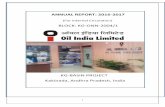 (For internal Circulation) - OILWEB · (For internal Circulation) KG-BASIN PROJECT Kakinada, Andhra Pradesh, India ... I. Drilling of first HPHT well TLK#1 was completed with T.D.-