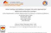 New Coatings and Additives Concepts: An entire approach ... · «New Coatings and Additives Concepts: An entire approach for ... New coatings and additives concepts An entire approach