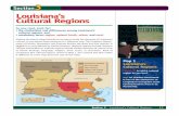 Section3 Louisiana’s Cultural Regions - Amazon S3 .Louisiana’s Cultural Regions Section3 As you