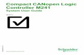 Compact CANopen Logic Controller M241 - System User …elprivod.nmu.org.ua/ua/student/techdoc/plc/EIO0000001677.01.pdf · Compact CANopen Logic Controller M241 System ... relevant