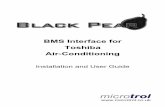 BMS Interface for Toshiba Air-Conditioning · BMS Interface for Toshiba Air-Conditioning ... this manual. Make all connections ... Fn 6 Write Single Register