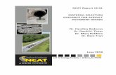 NCAT Report 18-01 MATERIAL SELECTION GUIDANCE FOR ASPHALT PAVEMENT DESIGN …eng.auburn.edu/research/centers/ncat/files/technical... · 2018-07-08 · views or policies of the sponsoring