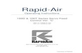 100D & 100T Manual Cover - Rapid- .100D & 100T Series Servo Feed Control Ver. ‘C’ ... – 100D