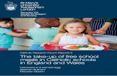 The take-up of Free School Meals in Catholic schools in ... · undertaken by the Catholic Education ... The Benedict XVI Centre for Religion and ... The take-up of free school meals