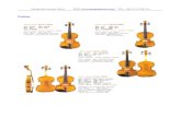 Violins - DIYTrade.comdoc.diytrade.com/docdvr/394748/13031620/1275549298.pdf · Violins . Shenglong Newstar ... Viola . Shenglong Newstar Music WEB: TEL: ... JYVL-E9AO Violin Student
