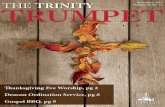 11 November Trumpet 2017 - Trinity Baptist Church in San ... · and musical insights propelled the Chorale to a more ... With a Libretto taken entirely from Scripture, ... 11 November
