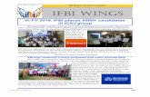IFBI WINGS - Institute of Finance Banking and Insurance ... · IFBI WINGS VOLUME 4, ISSUE 14 ... 4400+ students started their career with ICICI Bank through IFBI’s PGDBO program