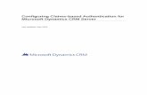 Configuring Claims-based Authentication for Microsoft ... · You may copy and use this document for your internal, ... Configure Claims-based Authentication for Microsoft Dynamics