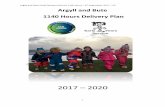 and Bute Plan for Argyll and Bute 1140 Hours Plan E · Argyll and Bute Draft Delivery Plan for 1140