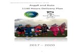Argyll and Bute Draft Delivery Plan for 1140 Hours – 28 ... 6... · Argyll and Bute Draft Delivery