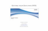 Getting your Data into SPSS S11 - University of Guelph · Getting your Data into SPSS ... To view the data, open the Excel spreadsheet entitled CTUMS_2010.xls Variable Name Label