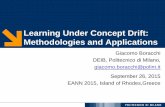 Learning Under Concept Drift: Methodologies and Applications …home.deib.polimi.it/boracchi/docs/2015_09_26_Tutorial... · 2015-09-29 · Learning Under Concept Drift: Methodologies