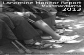 About this reportdemilitarization.net/docs/lmreports/MBMonitor2013ENG.pdf · About this report Landmine & Cluster ... Minister of Foreign Affairs U Wunna Maung Lwin stated that Myanmar