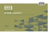 IESVE FOR LEED - Integrated Environmental Solutions · IESVE FOR LEED ® VE-NAVIGATOR FOR ... Suite 230, Atlanta GA 30307 T +1 (404) 806 2018 E consulting@iesve.com EUROPE Glasgow