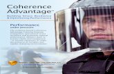 Coherence Advantage Coherence Advantage - …consultingcoach.com/downloads/heartmath-brochure.pdf · Coherence Advantage ™ Performance under pressure The evidence-based Coherence