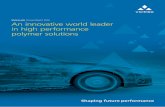 Victrex plc Annual Report 2016 An innovative world leader ... · rmocena f r e p e r u t u f gn i p Sha ... leader in high performance polymer solutions. ... and diverse mix of growth