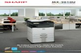 MX-2010U Digital Full Colour Multifunctional System MX … · ENERGY STAR guidelines apply to products only in the US, the EU, Japan, Canada, Australia, New Zealand and Taiwan. Digital