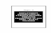 EMPLOYMENT GENERATION IN VARIOUS SECTORS THROUGH …shodhganga.inflibnet.ac.in/bitstream/10603/78961/17/17_chapte-10.pdf · chapter – x employment generation in various sectors