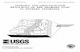 GEOLOGY AND GROUND-WATER RESOURCES OF THE MEMPHIS … · geology and ground-water resources of the memphis sand in western tennessee . by w.s. parks and j.k. carmichael . u.s. geological