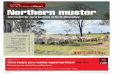 Northern muster - FutureBeef · Northern muster Information for ... QAAFI, newborn Brahman calves were dehydrated over three days. ... TWO days of good food, friendships and great