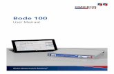 Bode 100 User Manual€¦ · Contents 1 Safety instructions 10 1.1 Operator qualifications ...
