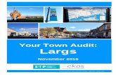 Your Town Audit: Largs - Amazon S3Town... · Regular buses connect Largs with Greenock, the Three Towns and Glasgow. A- class roads link into the town from the north, south and east,