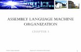 ASSEMBLY LANGUAGE MACHINE ORGANIZATIONcskedah.uitm.edu.my/roziah/public/CSC159/notes/Ch3 Assembly Level... · The microprocessor (central processing unit) is similar to the human