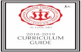 2018-2019 CURRICULUM GUIDE - Chaminade College … · 2018 – 2019 CURRICULUM GUIDE TABLE OF CONTENTS ... 5 CURRICULUM PROFILE… ... Educate for Adaptation and Change