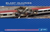 Blast Injuries: Fact Sheets for Professionalsstacks.cdc.gov/view/cdc/21571/cdc_21571_DS1.pdf · explosion. Crush injury is defined as compression of extremities or other parts of