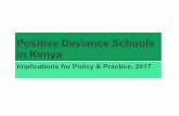 Positive Deviance Schools in Kenya - poverty-action.org · Officially not allowed but happens. Parents called to discuss problem with child, sometimes administers ... Perspective3