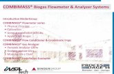 COMBIMASS® Biogas Flowmeter & Analyzer Systems¥ling_af_biogas... · Type 3: Calibration of a COMBIMASS® flow meter including simu-lation of the actual piping isometry (scale 1:1).