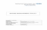 WOUND MANAGEMENT POLICY - Welcome… · WOUND MANAGEMENT POLICY DOCUMENT CONTROL: ... 5.14 Essential Nutrients for Wound Healing 12 5.14.1 Protein 12 ... acute surgical …