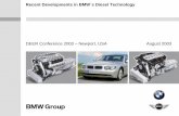 Recent Developments in BMW's Diesel Technology · EA BMW Diesel History Recent Developments in BMW´s Diesel Technology 3rd generation 2nd generation 1st generation 1985 1990 1995