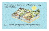 The water in the town of Fruitvale may be polluted.patricam/Fruitvale_Power_Point.pdf · The water in the town of Fruitvale may be polluted. ... Find out if neighbors or pet in the