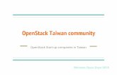 OpenStack Taiwan community - Okinawa Open Laboratory · OpenStack Taiwan community ... QCT - Ceph Storage. Tesseratic. Tesseratic - container based cloud. Communities event ... redhat