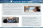 CCLD Review Newsletter - Minnesota Department of Labor and Industry · • A plumbing contractor from Chatfield engaged in unlicensed plumbing work, failed to submit plans to DLI
