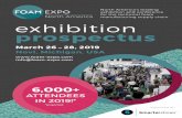 North America’s leading exhibition and conference for the ... · Chemicals manufacturer / supplier End user / OEM Foam manufacturing equipment / machinery Laboratory equipment Converting