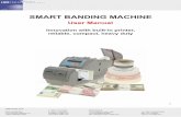 SMART BANDING MACHINE - lbm-italia.comlbm-italia.com/downloads/Mabas_SM-90_series_Manual.pdf · User Manual Innovation with ... 90 - new generation banknote banding ... • Date &