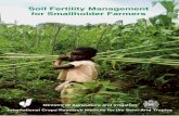 Soil Fertility Management for Smallholder Farmersoar.icrisat.org/2233/1/Cost-effective-Soil-fertility-management.pdf · Ministry of Agriculture and Irrigation Government of Malawi
