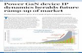 88 Market focus: Power electronics Power GaN device IP ... … · ... due mainly to US-based ... putting them in the position to lead GaN power market growth ... power semiconductor