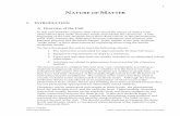 NATURE OF MATTER - AAPT.org · 4 Nature of Matter ©2001 American Association of Physics Teachers Instructor Materials On the particulate level, students' nonscientific conceptions