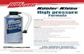 High pressure - LUBEGARD · It’s all about the high pressure dispensing and proprietary formula ... NAG1/722.6 Passenger Side W4A Series ... All info Courtesy of ATRA