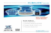 FootValve Model 357 - Flomatic Corporation Valves.pdf · FootValve Model 357 Designed foruse inirrigation and other pumping applicationswherewater may bedirty due to ... strainer
