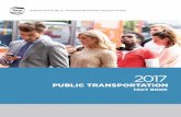 2017 Public Transportation Fact Book - apta.com · 2017 PUBLIC TRANSPORTATION FACT BOOK 68th Edition March 2018 APTA’s Vision Statement Be the leading force in advancing public