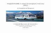 Nepal Public Land Transport Survey 2013cbs.gov.np/image/data/2015/Report on Nepal Land Transport Survey... · ISIC International Standard Industrial ... The total length of the road